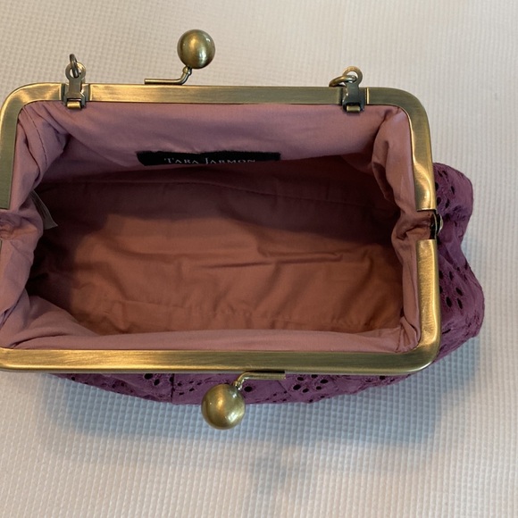 Tara Jarmon for Target Purple Mini Purse with Beaded straps - Picture 10 of 12